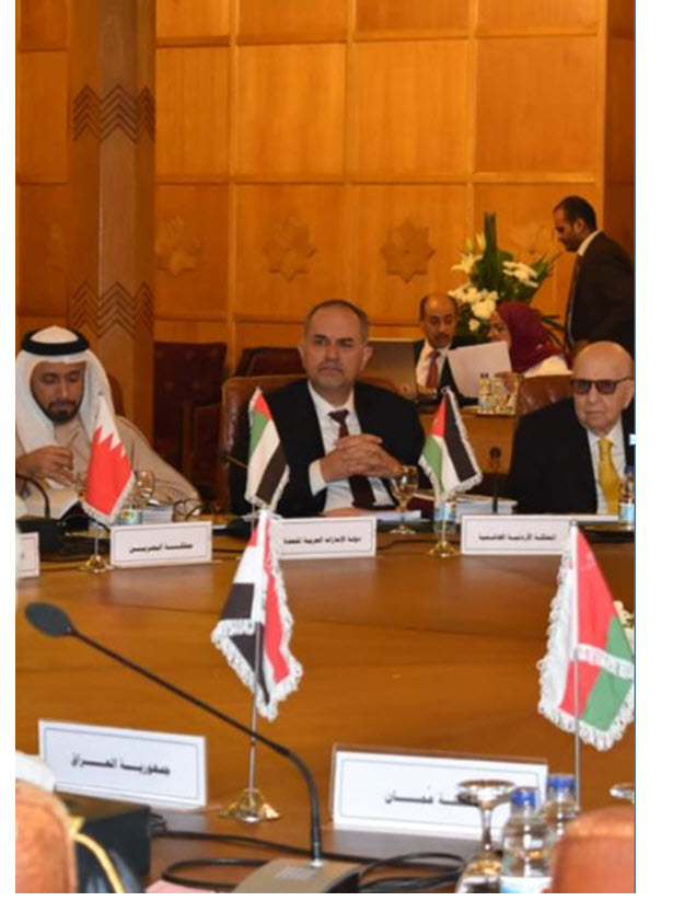 التلهوني يشارك في الدورة الخامسة والثلاثين لمجلس وزراء العدل العرب