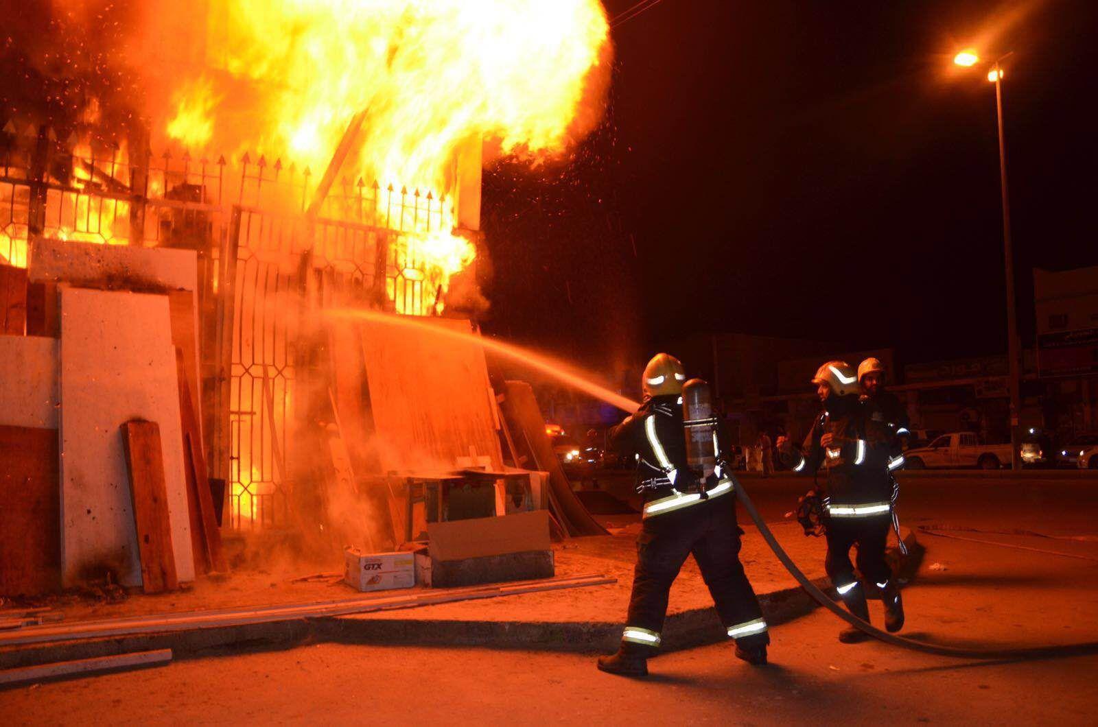 إخماد حريق بسيط في العاصمة عمان