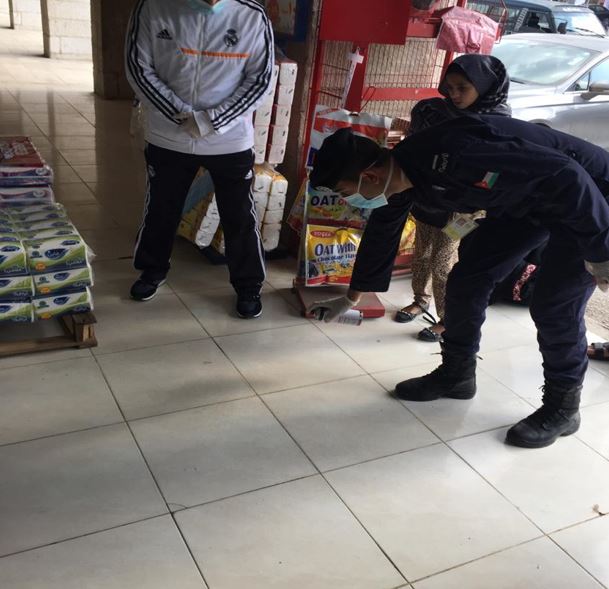 غرب اربد: الشرطة المجتمعية تنفذ مبادرة مسافة امان
