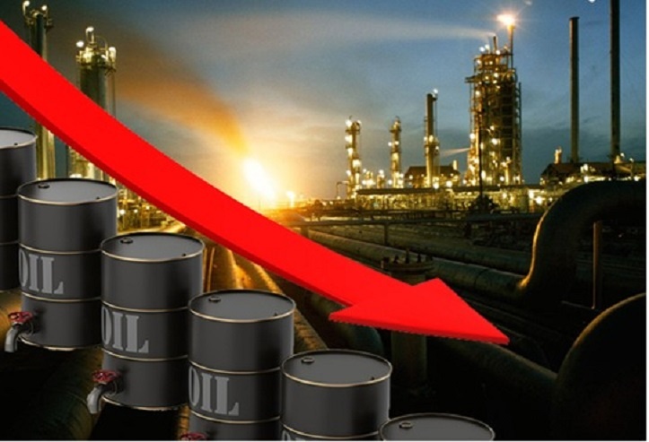 انخفاض حاد في أسعار النفط