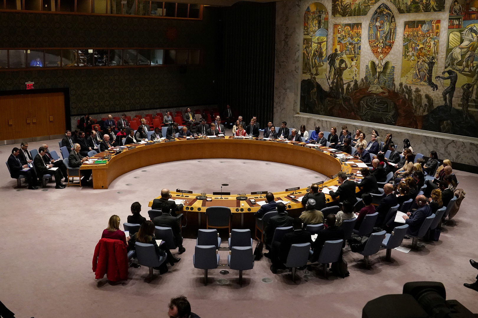 مجلس الأمن يرفض مشروع القرار الروسي حول إيصال المساعدات الإنسانية إلى سوريا
