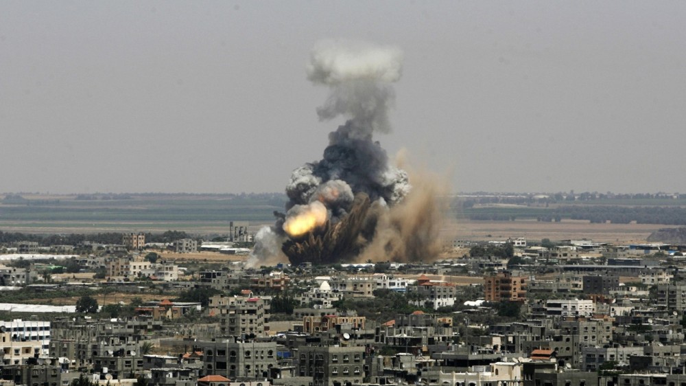 طائرات الاحتلال تقصف موقعا للمقاومة الفلسطينية شمال قطاع غزة