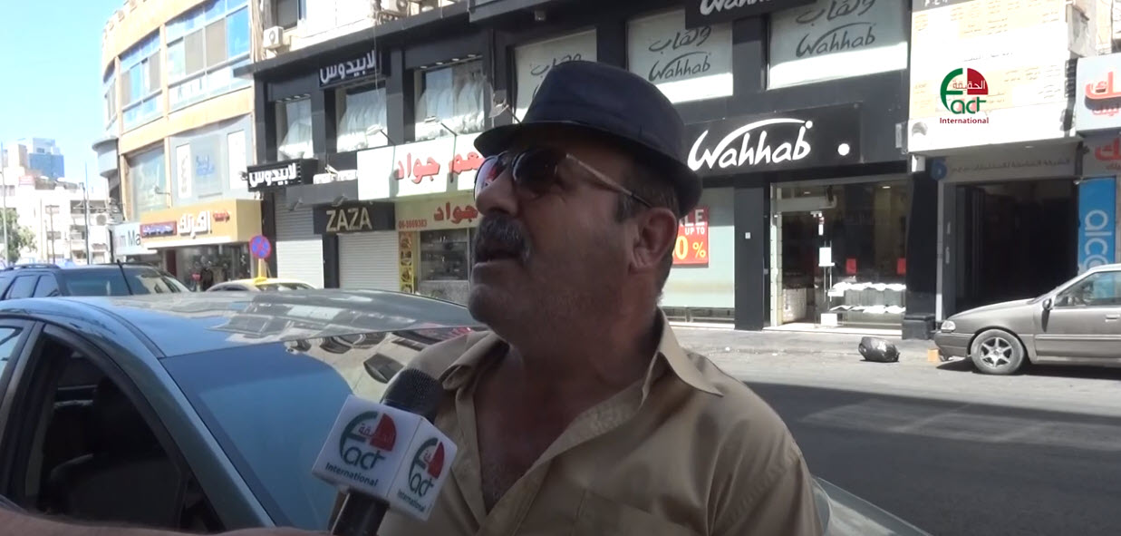 لا شيء يدلل على كورونا في شوارع عمّان.. تقرير تلفزيوني