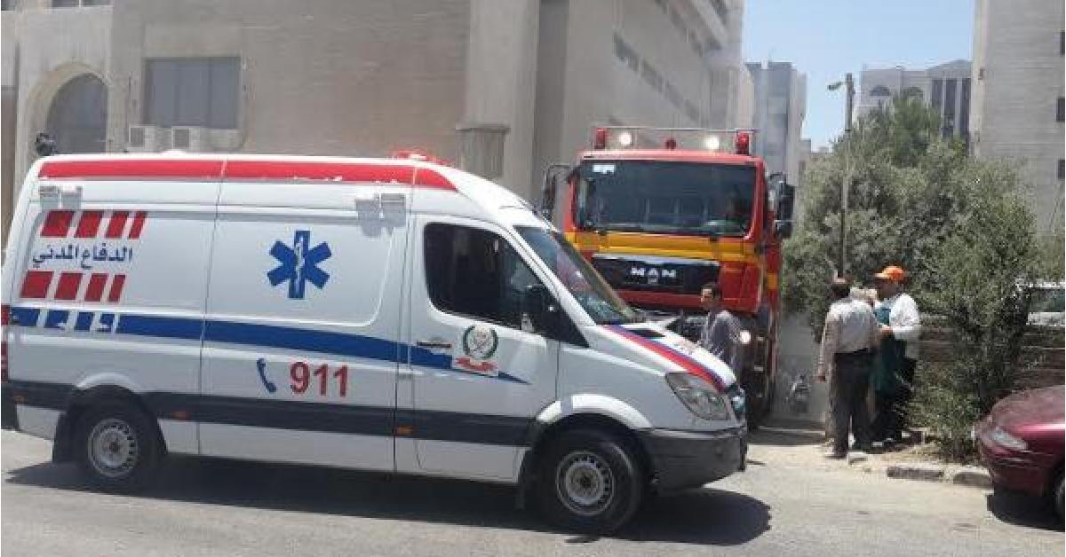 إخلاء مستشفى في إربد بسبب حريق ناتج عن أحد مولدات الكهرباء