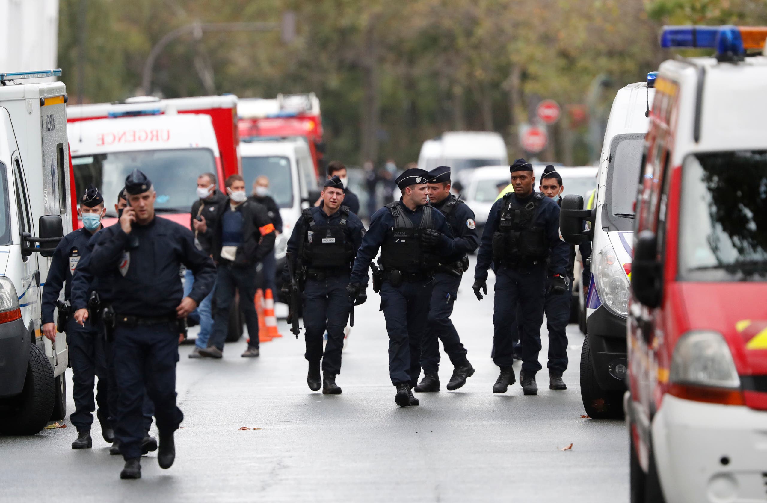 4  إصابات بعملية طعن في العاصمة الفرنسية