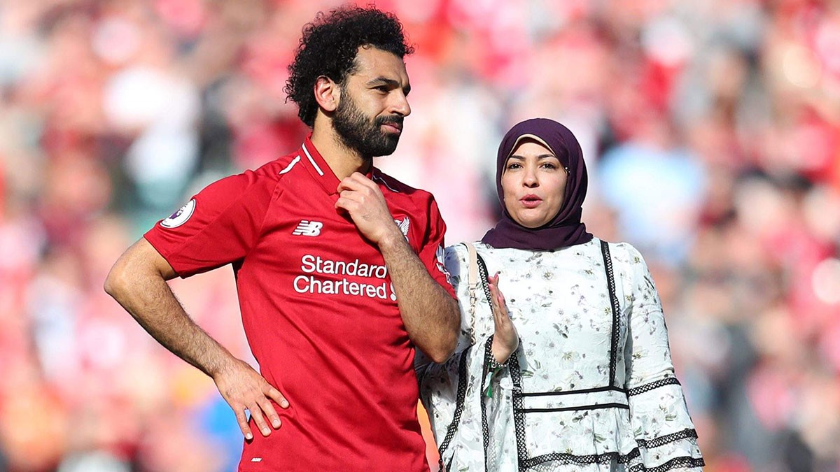 إصابة زوجة محمد صلاح بفيروس كورونا