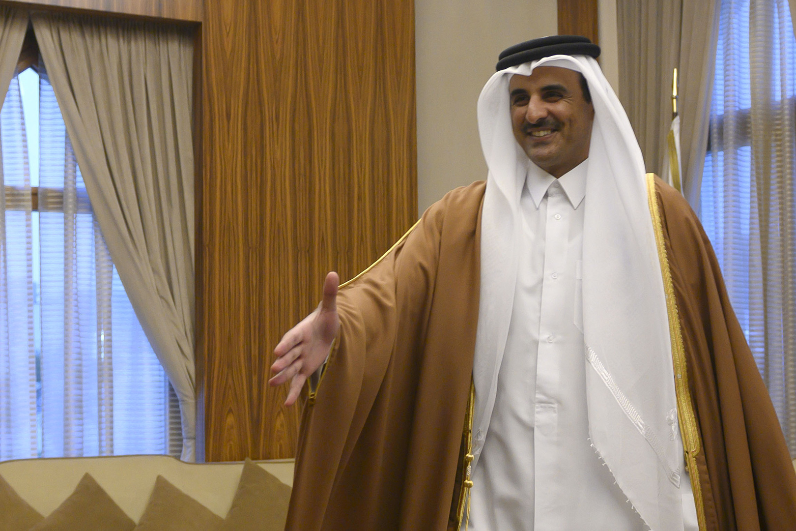 أمير قطر يستقبل مستشار الرئيس الأمريكي جاريد كوشنر ويبحث معه تطورات المنطقة