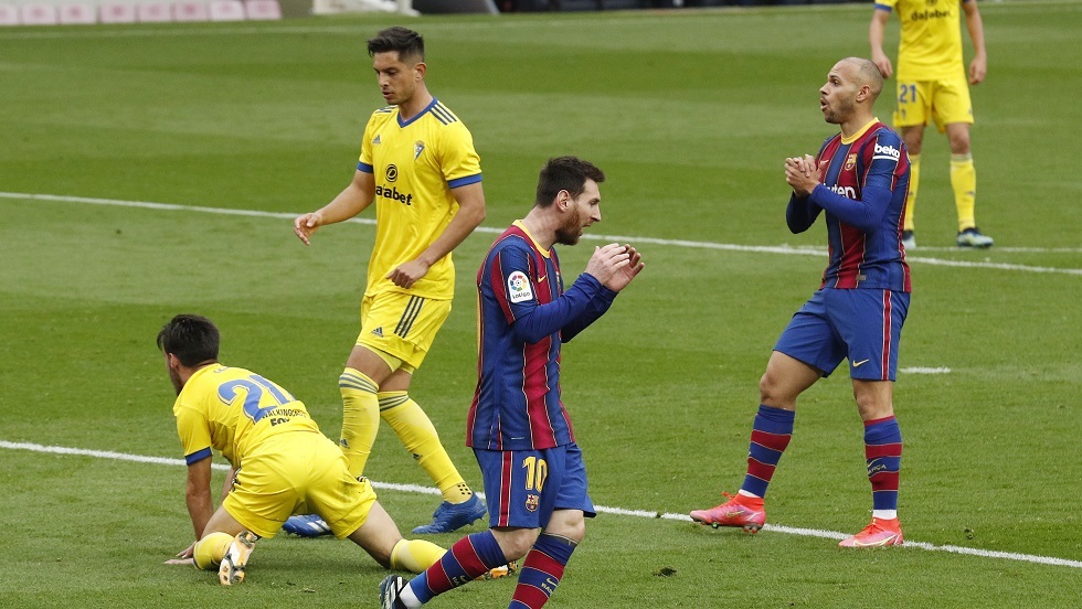 قاديش يعمق جراح برشلونة ويفسد فرحة ميسي