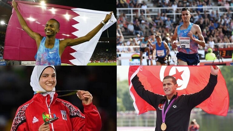 الأبطال العرب المرشحون للتتويج في أولمبياد طوكيو