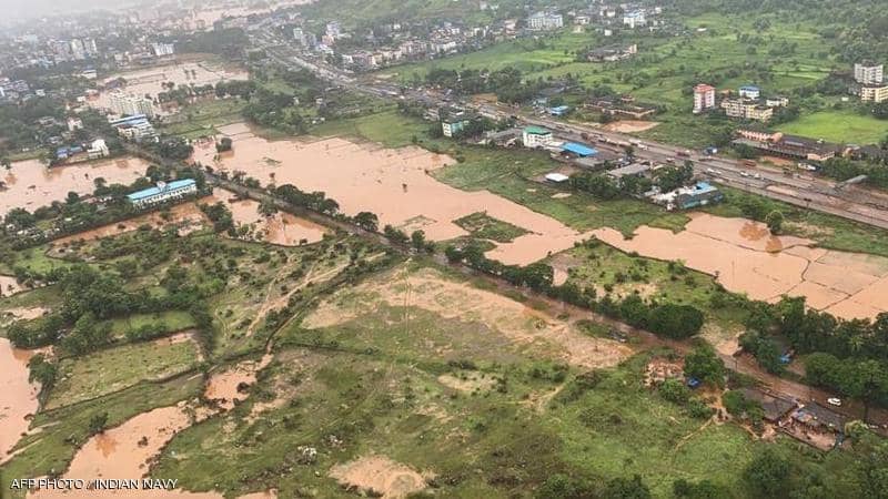 الهند.. 36 قتيلا ومفقودون بانهيارات أرضية