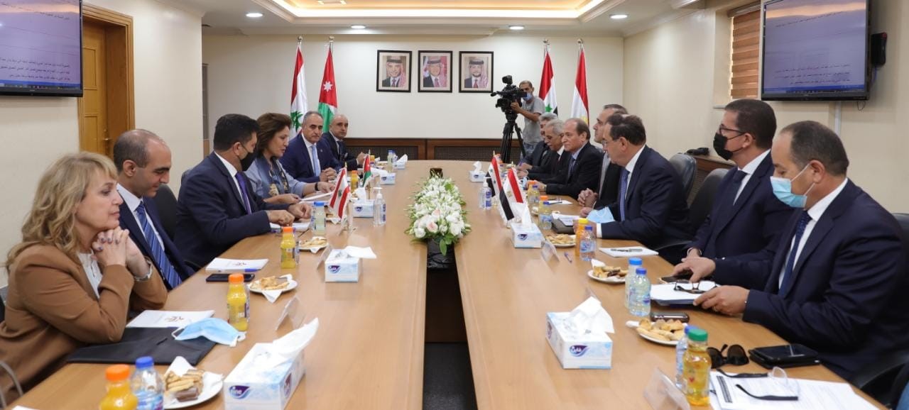 اتفاق أردني مصري لبناني سوري لإيصال الغاز الى لبنان