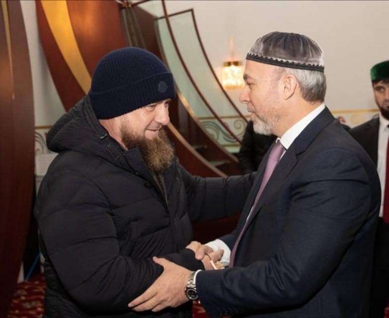 بولاد يُشارك بحفل تنصيب الرئيس الشيشاني