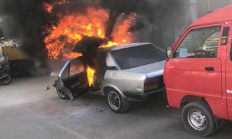 مصر.. حريق يلتهم 28 سيارة في الإسكندرية