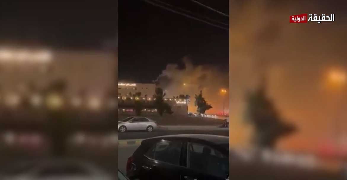 حريق بمطعم في العاصمة عمان... فيديو