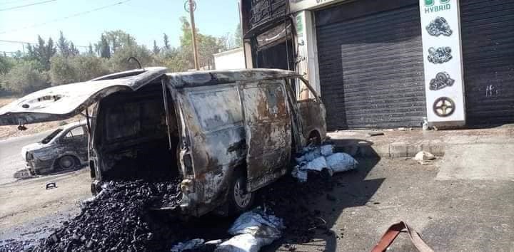 تفاصيل جريمة "شفا بدران".. احراق منازل ومركبات والقاتل مطلوب للأجهزة الأمنية