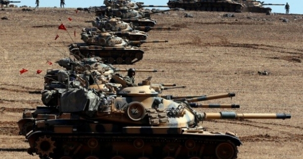 "سانا": القوات التركية تستهدف ريفي الحسكة والرقة شمالي سوريا
