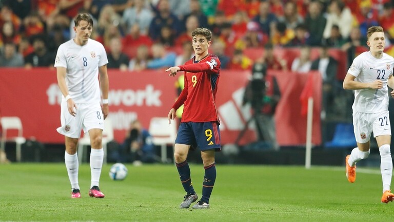 نجم برشلونة الصاعد جافي يثير الأزمات في منتخب إسبانيا
