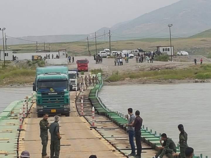 إغلاق المعبر بين كردستان العراق وشمال شرق سوريا