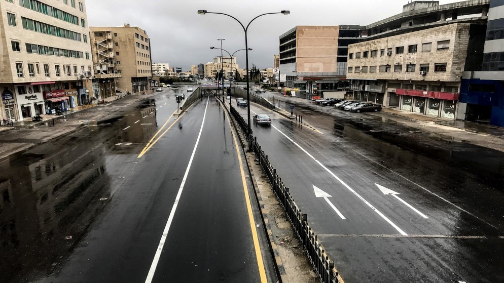 أمطار وعدم استقرار جوي يؤثر على الأردن يستمر حتى الثلاثاء