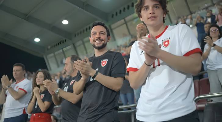 ولي العهد يهنئ بتأهل النشامى لكأس العالم