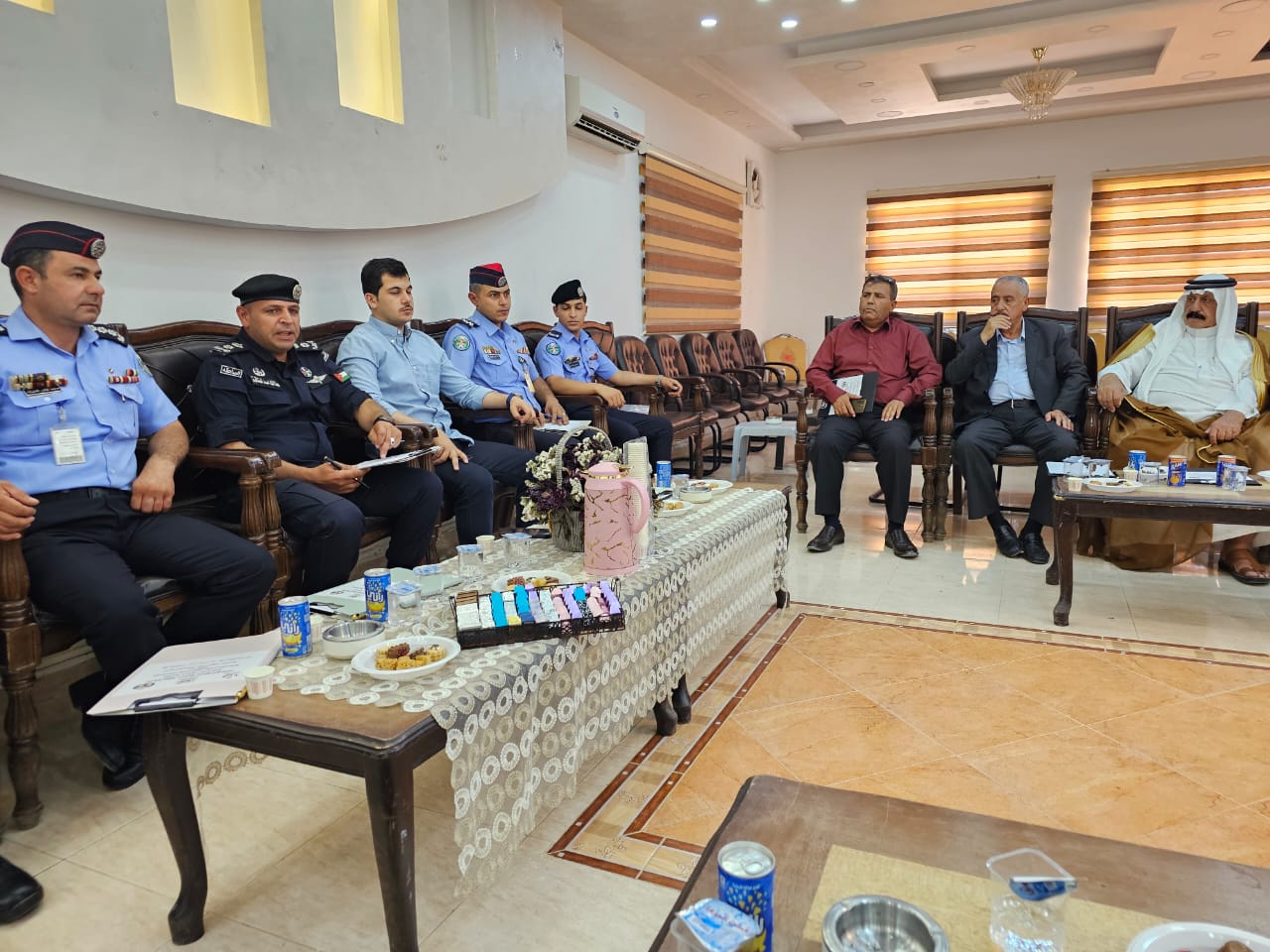 ندوة في مركز شباب وشابات الغوير حول تعزيز الشراكة مع الجهات الأمنية