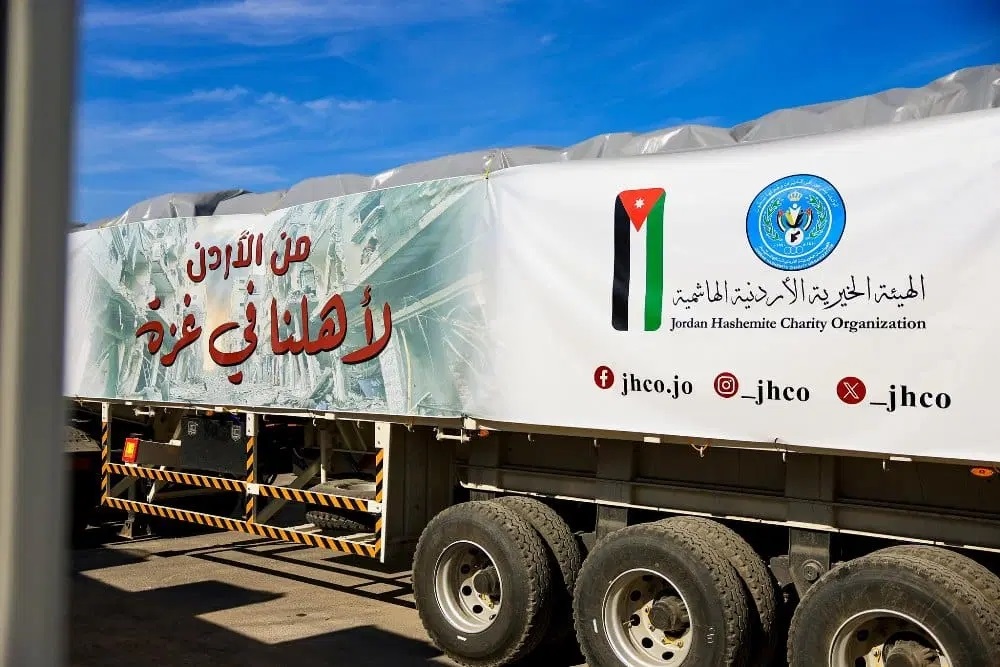 "الهيئة الخيرية" ترسل 4 قوافل مساعدات برية إلى غزة