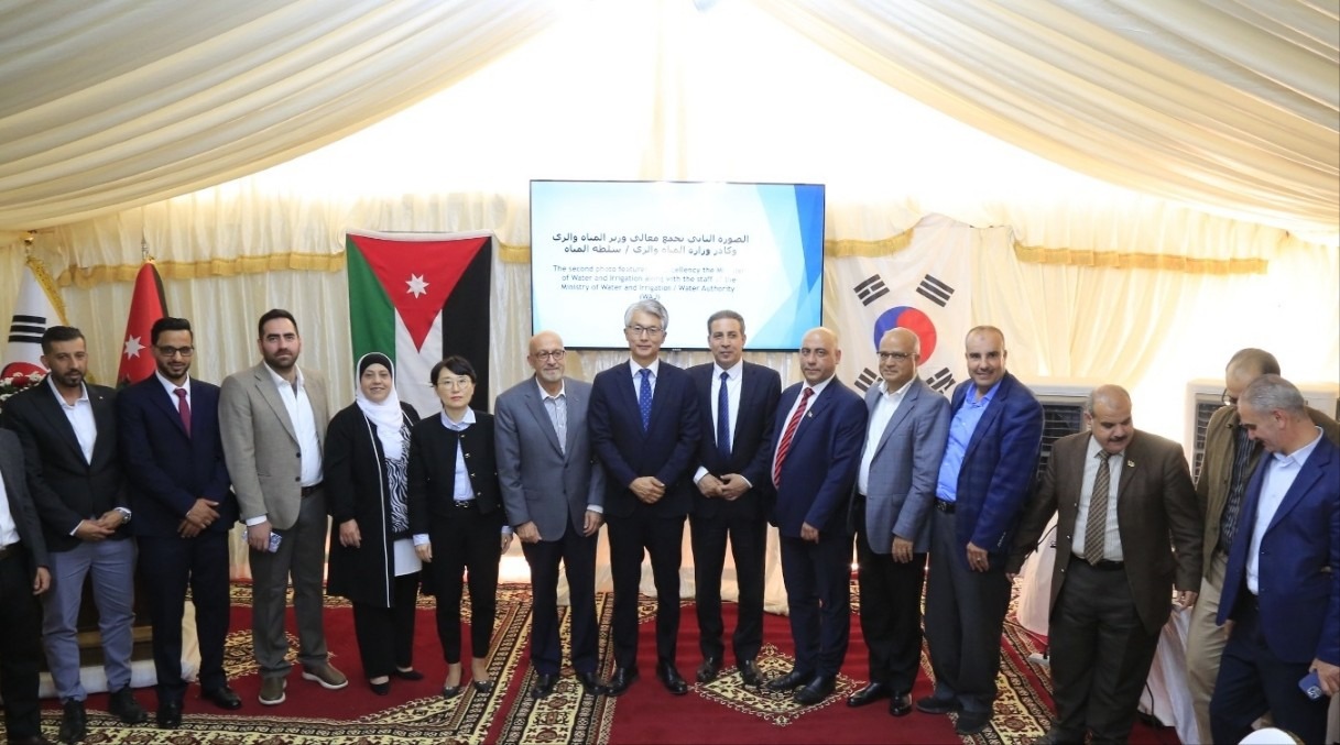 الأردن وكوريا الجنوبية تطلقان مشروعًا بـ 10.34 مليون دولار لتأهيل شبكات مياه جرش
