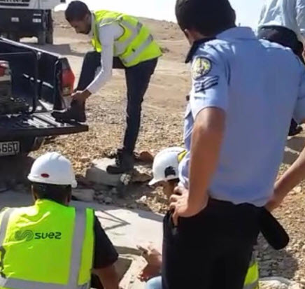 المياه : ضبط (3) اعتداءات جديدة على ناقل الديسي بالقطرانة والدامخي وسواقة