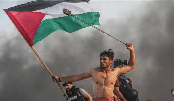 صورة لمتظاهر فلسطيني.. الأفضل عالميًّا