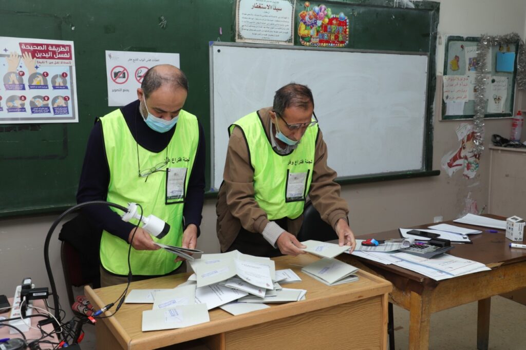 النتائج الأولية غير الرسمية للانتخابات النيابية في محافظتي الطفيلة والعقبة