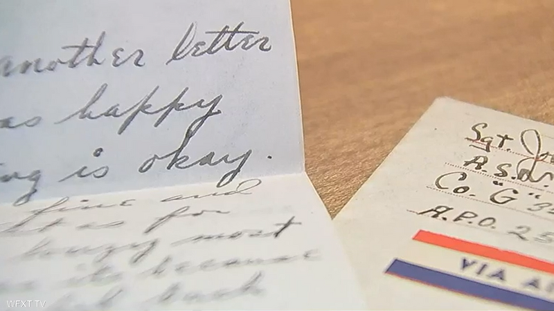 بعد 76 سنة.. رسالة من جندي بالحرب العالمية الثانية تصل أسرته
