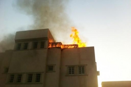 وفاة عشرينية بحريق منزل في حي نزال