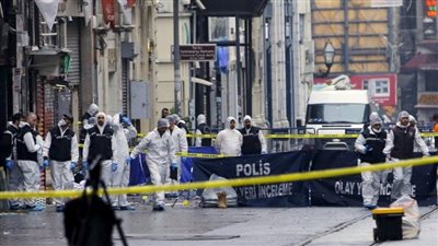 نائب الرئيس التركي: "انتحارية" وراء الهجوم الإرهابي في إسطنبول