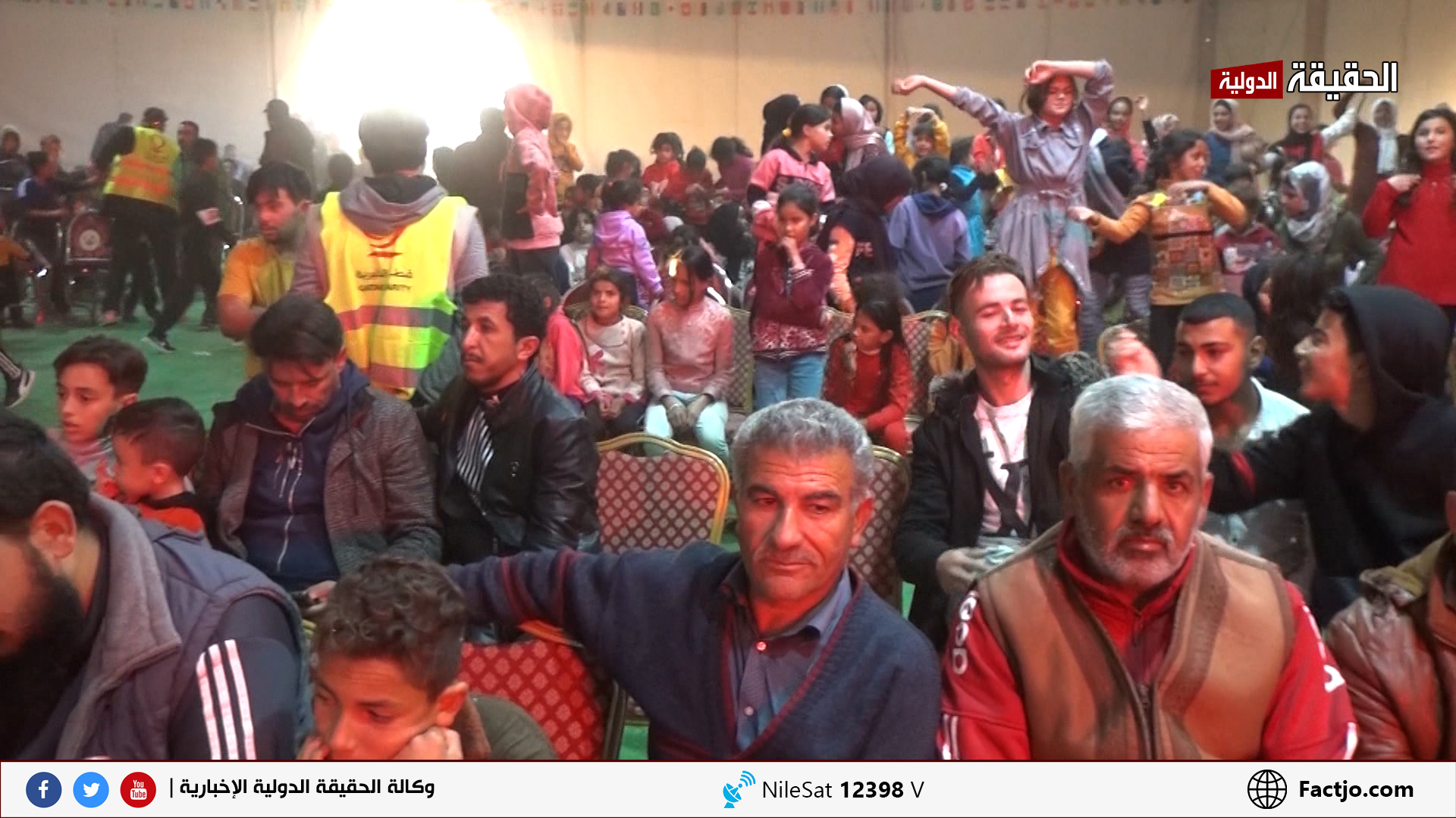 جمعية قطر الخيرية تحتفل بكأس العالم في مخيم الزعتري.. تقرير تلفزيوني