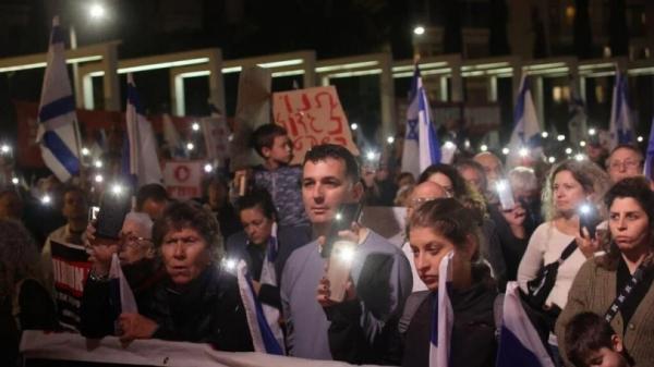 الآلاف في الشوارع.. تجدد التظاهرات ضد حكومة نتنياهو