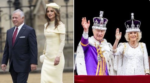 الملك عبر تويتر: “حفل رائع بمناسبة تتويج الملك تشارلز الثالث والملكة كاميلا”