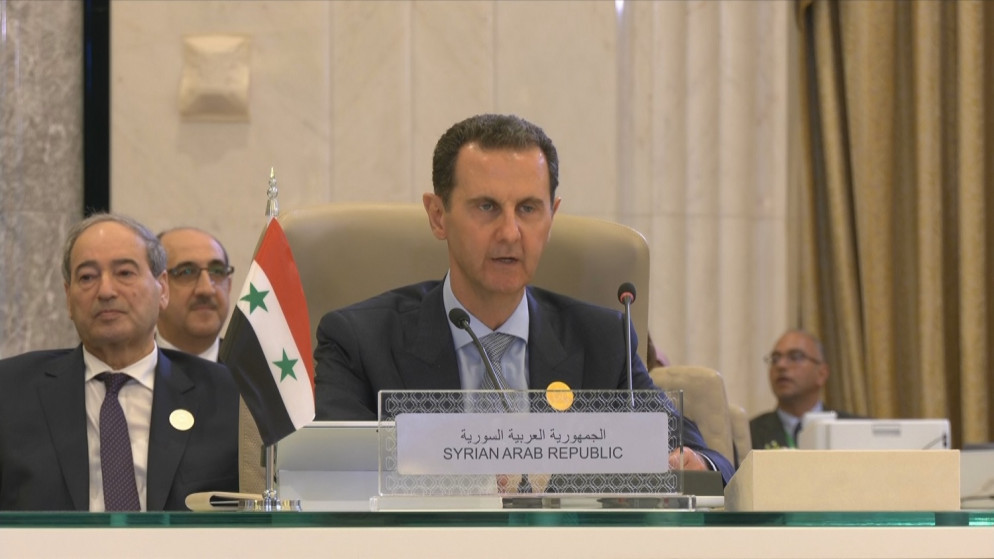 الأسد: نحن أمام فرصة تاريخية لإعادة ترتيب أوضاعنا