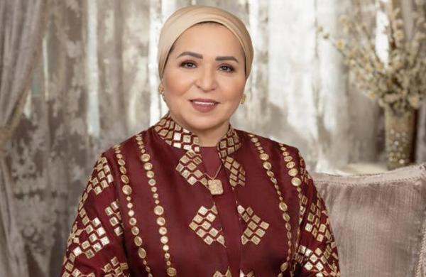 سيدة مصر الاولى انتصار السيسي تشارك في حفل زفاف ولي العهد