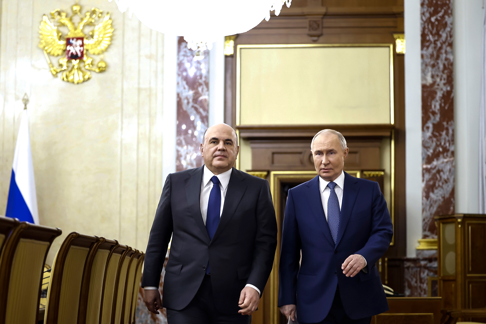 بوتين يعيد تعيين ميشوستين رئيسًا للوزراء في روسيا