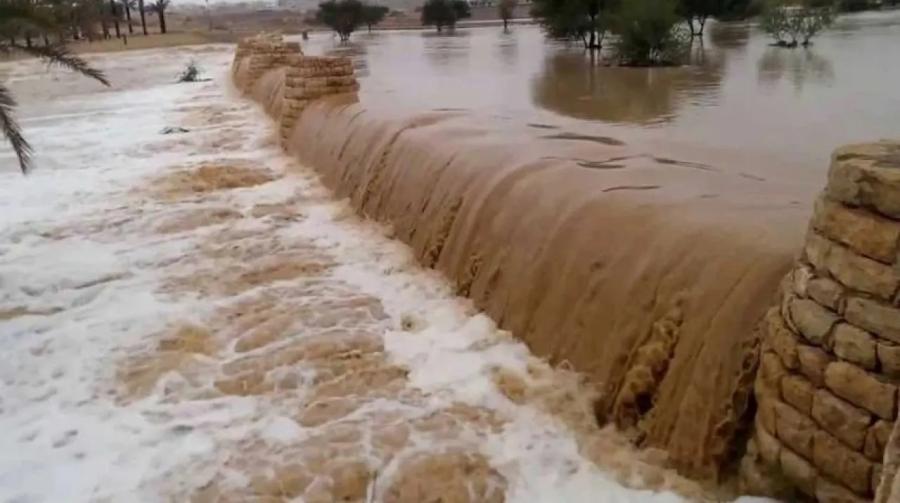 استمرار البحث عن المفقود في سيول الحسا بالطفيلة
