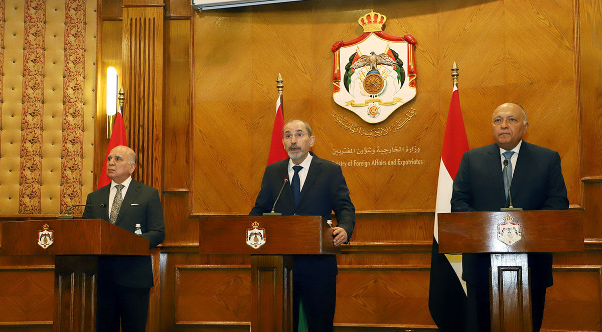 الصفدي: بحث تفعيل آلية تحقيق التعاون الأردني العراقي المصري
