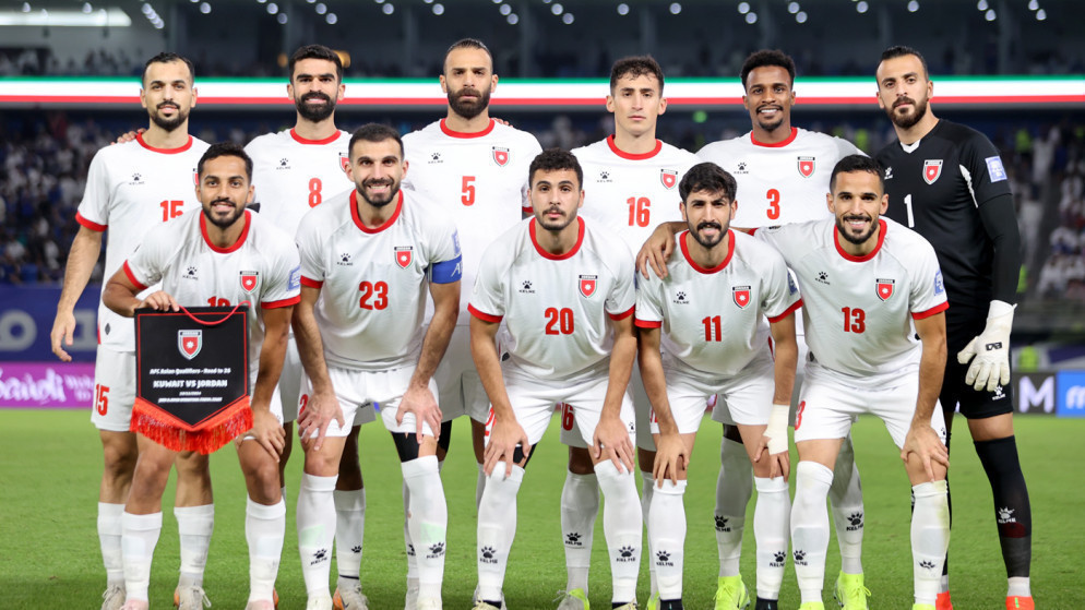 النشامى أمام المنتخب السعودي الجمعة 
