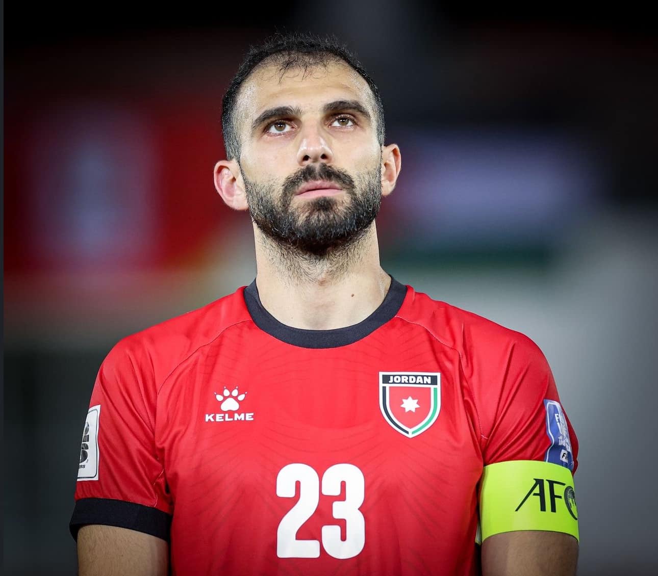 إصابة قائد منتخب النشامى إحسان حداد بقطع في وتر العرقوب