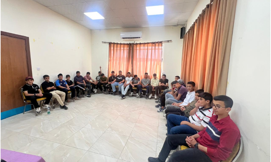 ورشة توعوية حول الاستخدام الآمن لمواقع التواصل الاجتماعي في مركز شباب كفرخل