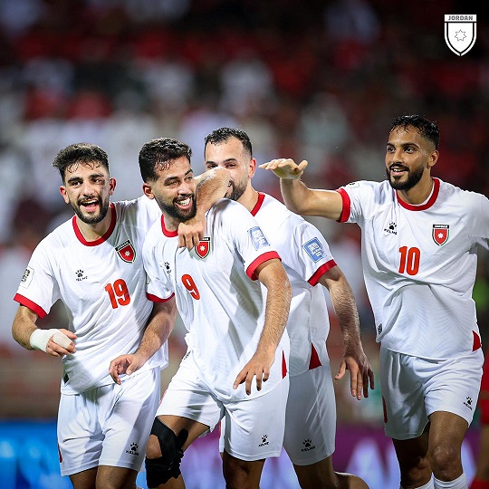 منتخب النشامى على بعد خطوة من حلم المونديال