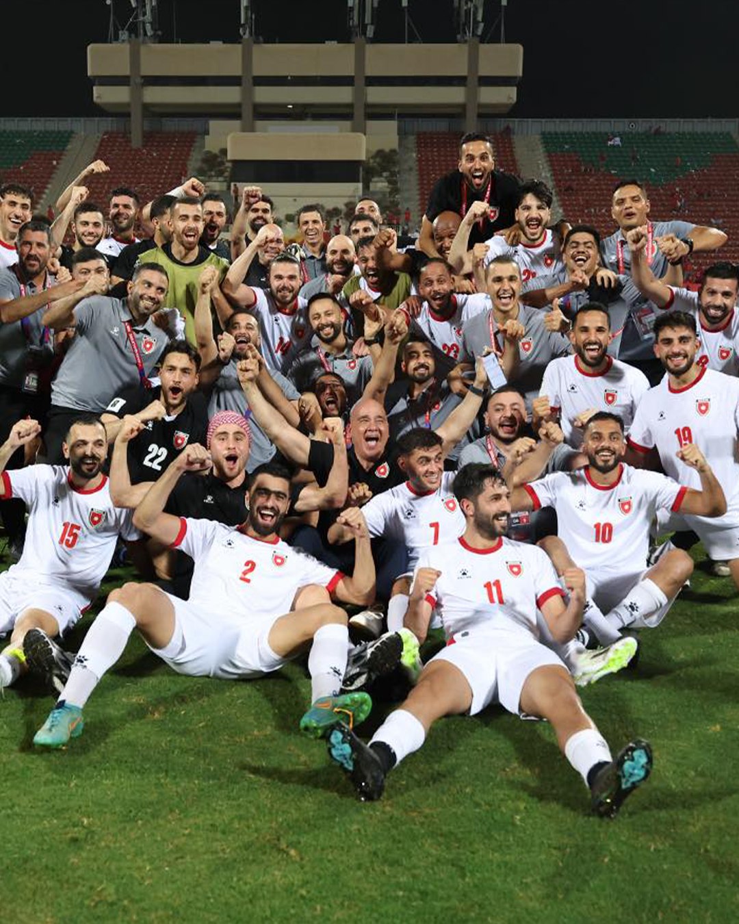 بعثة النشامى تصل عمّان ظهر الجمعة
