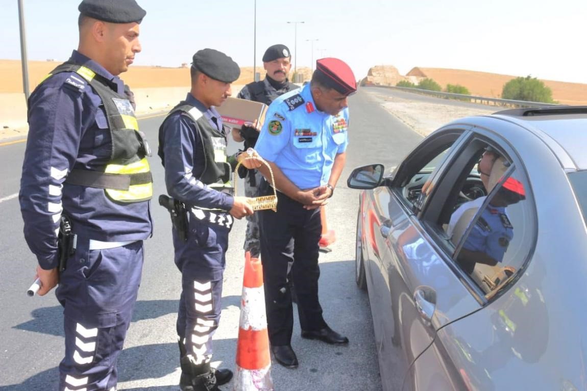 "الدوريات الخارجية" تطلق مبادرة "عيد مبارك بلا حوادث"