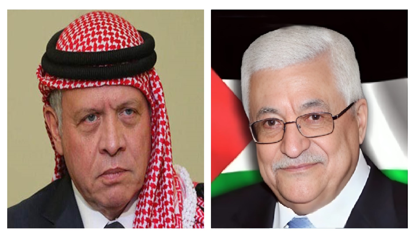 الرئيس الفلسطيني يهنئ الملك بالنجاح التاريخي للمنتخب