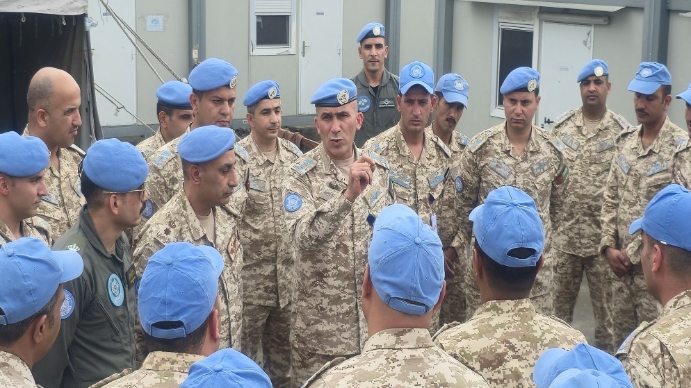 وحدة الطائرات العامودية الأردنية في الكونغو تحتفل بعيد الأضحى المبارك