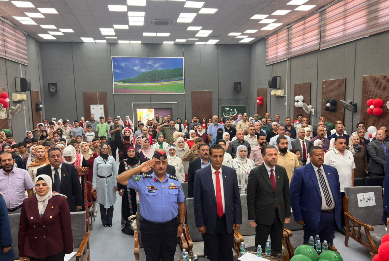 العوامرة يرعى احتفال مديرية تربية جرش بالمناسبات الوطنية